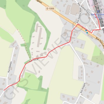 Itinéraire CARP_TRONCON 3, distance, dénivelé, altitude, carte, profil, trace GPS