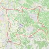 Itinéraire Au fil du Comtat - Carpentras, distance, dénivelé, altitude, carte, profil, trace GPS