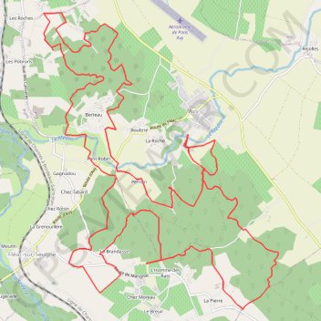 Itinéraire ONmove-500-HRM---04-10-2021, distance, dénivelé, altitude, carte, profil, trace GPS