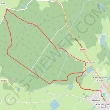 Itinéraire Parc du Morvan - Saulieu, distance, dénivelé, altitude, carte, profil, trace GPS