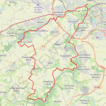 Itinéraire Accro Vélo, distance, dénivelé, altitude, carte, profil, trace GPS