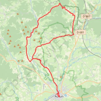 Itinéraire Visinieux, distance, dénivelé, altitude, carte, profil, trace GPS