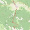 Itinéraire 30-JUIL-16 12:23:30, distance, dénivelé, altitude, carte, profil, trace GPS