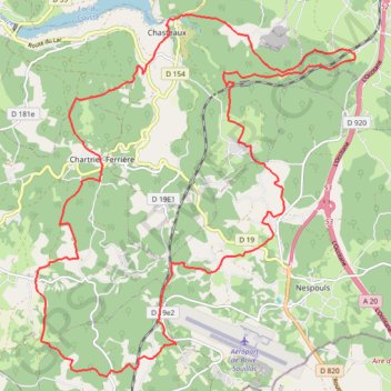 Itinéraire Chartrier-Ferrière - 17340 - UtagawaVTT.com, distance, dénivelé, altitude, carte, profil, trace GPS