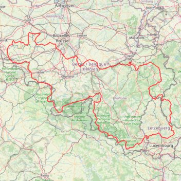 Itinéraire De Guirsch à Gendron (définitif) J1, distance, dénivelé, altitude, carte, profil, trace GPS