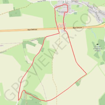 Itinéraire ONHAYE-GERIN - Grande Campagne, distance, dénivelé, altitude, carte, profil, trace GPS