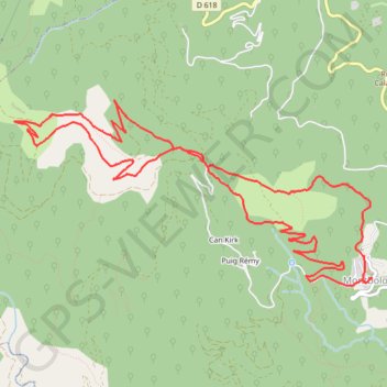 Itinéraire 66215f Montbolo - Ancienne gare minière de Formentera, distance, dénivelé, altitude, carte, profil, trace GPS