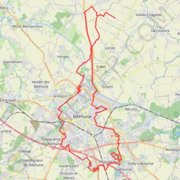 Itinéraire Mon parcours, distance, dénivelé, altitude, carte, profil, trace GPS