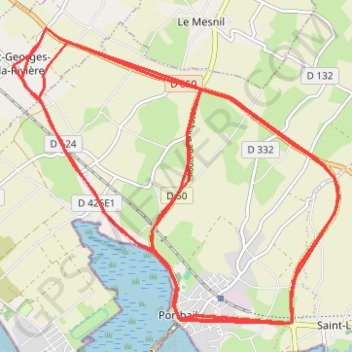 Itinéraire 1 - gainsbarre, distance, dénivelé, altitude, carte, profil, trace GPS