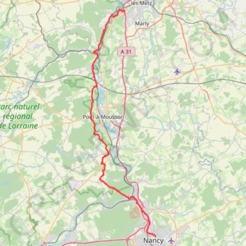 Itinéraire suuntoapp-Walking-2022-05-08T03-14-18Z, distance, dénivelé, altitude, carte, profil, trace GPS