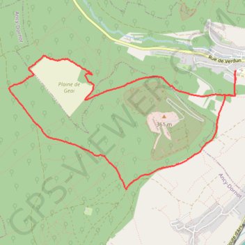 Itinéraire Randonnée, distance, dénivelé, altitude, carte, profil, trace GPS