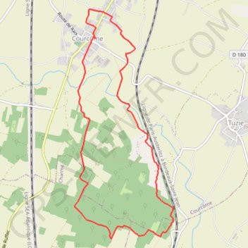 Itinéraire 16-362, distance, dénivelé, altitude, carte, profil, trace GPS