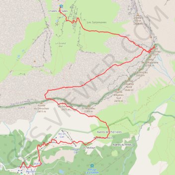 Itinéraire Pointe d'Anterne, distance, dénivelé, altitude, carte, profil, trace GPS