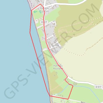 Itinéraire Parcours Marche (-), distance, dénivelé, altitude, carte, profil, trace GPS