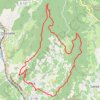 Itinéraire Le Crêt de Tier, distance, dénivelé, altitude, carte, profil, trace GPS