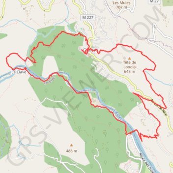 Itinéraire titi, distance, dénivelé, altitude, carte, profil, trace GPS