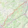 Itinéraire WeRun-22907472, distance, dénivelé, altitude, carte, profil, trace GPS