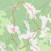 Itinéraire Autour du puyconnieux, distance, dénivelé, altitude, carte, profil, trace GPS