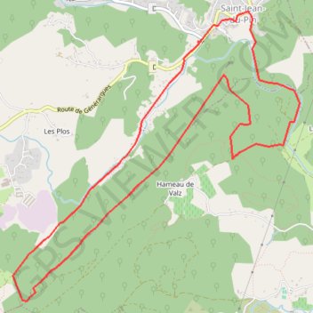 Itinéraire trace, distance, dénivelé, altitude, carte, profil, trace GPS