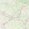 Itinéraire GR 65 : De Labastide-Marnhac (Lot) à Marsolan (Gers), distance, dénivelé, altitude, carte, profil, trace GPS