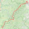 Itinéraire Grande Traversée de l'Ardèche VTT de Annonay à Les Estables, distance, dénivelé, altitude, carte, profil, trace GPS