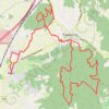 Itinéraire De montceau au claves - allan, distance, dénivelé, altitude, carte, profil, trace GPS