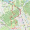 Itinéraire Essert - Salbert - Malsaucy - Cravanche - Esssert, distance, dénivelé, altitude, carte, profil, trace GPS