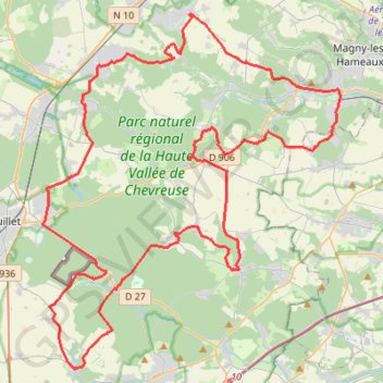 Itinéraire Bajazet 80-16251504, distance, dénivelé, altitude, carte, profil, trace GPS