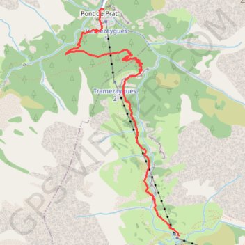 Itinéraire Refuge de la Soula, distance, dénivelé, altitude, carte, profil, trace GPS