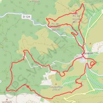 Itinéraire Reconnaissance nouveau parcours Trail de l'Estabel 😉, distance, dénivelé, altitude, carte, profil, trace GPS