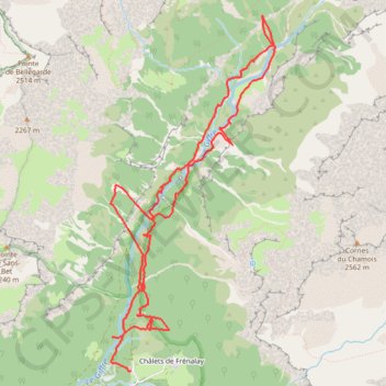 Itinéraire Sixt - Cirque du Fer à Cheval, distance, dénivelé, altitude, carte, profil, trace GPS