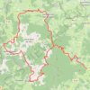 Itinéraire Le Toit du Rhône - Monsols, distance, dénivelé, altitude, carte, profil, trace GPS