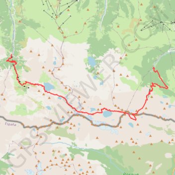 Itinéraire Les Gourgs Blancs, distance, dénivelé, altitude, carte, profil, trace GPS