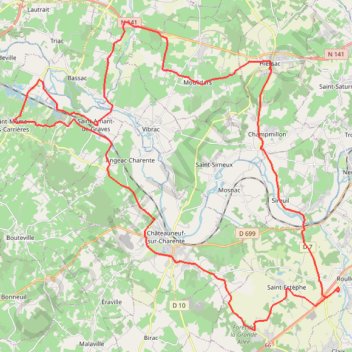 Itinéraire RLC 2021- CIRCUIT 2, distance, dénivelé, altitude, carte, profil, trace GPS