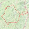 Itinéraire Cluny Nord, distance, dénivelé, altitude, carte, profil, trace GPS