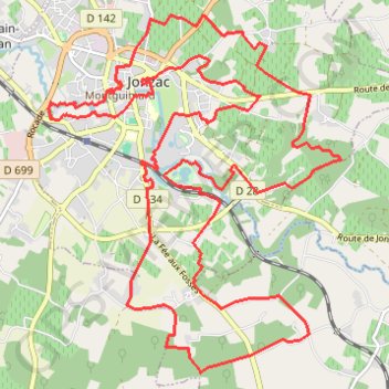 Itinéraire rando val de seugne, distance, dénivelé, altitude, carte, profil, trace GPS