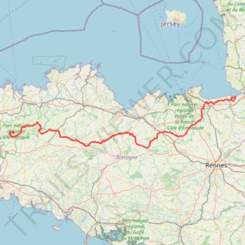 Itinéraire 1 - 1 - Solar'Raid, distance, dénivelé, altitude, carte, profil, trace GPS