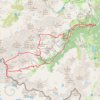 Itinéraire La grande Fâche et la Pène d'Aragon, distance, dénivelé, altitude, carte, profil, trace GPS