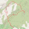 Itinéraire Garlaban - Pic du Taoumé, distance, dénivelé, altitude, carte, profil, trace GPS