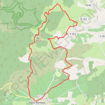 Itinéraire Le Serre de Barrès, la Dent de Rez, Gogne, distance, dénivelé, altitude, carte, profil, trace GPS