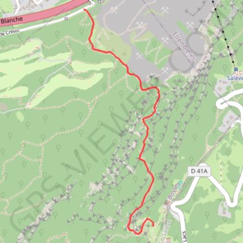 Itinéraire 2014-04-23 13:02, distance, dénivelé, altitude, carte, profil, trace GPS