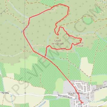 Itinéraire En Corbières - La Roche Trouée - Tournissan, distance, dénivelé, altitude, carte, profil, trace GPS