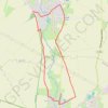 Itinéraire Au départ d'Haussy, distance, dénivelé, altitude, carte, profil, trace GPS