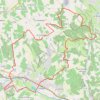 Itinéraire Des landes de Frontenas à Chessy, distance, dénivelé, altitude, carte, profil, trace GPS