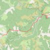 Itinéraire cevennes ane 2 - 2021, distance, dénivelé, altitude, carte, profil, trace GPS