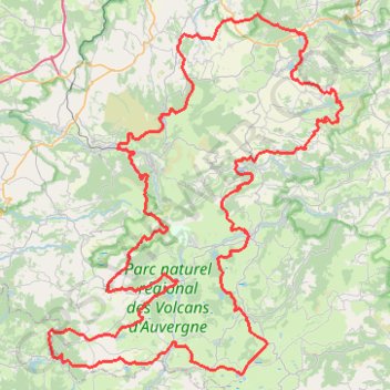Itinéraire GR30 Tour des Lacs d'Auvergne, distance, dénivelé, altitude, carte, profil, trace GPS
