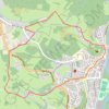 Itinéraire MONTSAUNES - SALIES, distance, dénivelé, altitude, carte, profil, trace GPS