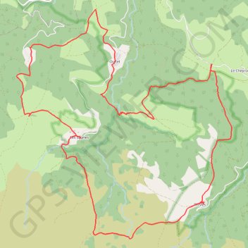 Itinéraire Les clochers de tourmente, distance, dénivelé, altitude, carte, profil, trace GPS