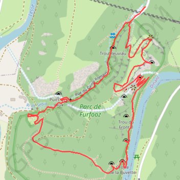 Itinéraire Balades de l'été - Furfooz, distance, dénivelé, altitude, carte, profil, trace GPS