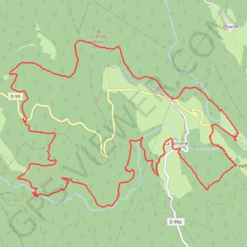 Itinéraire suuntoapp-Hiking-2022-08-10T04-29-17Z, distance, dénivelé, altitude, carte, profil, trace GPS
